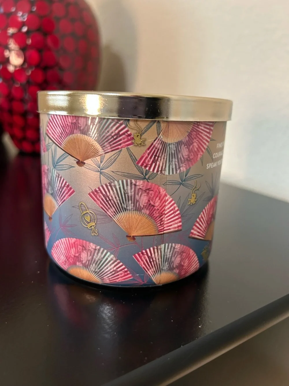 Bath & Body Works x Princess Mulan 3 Wick Candle - Picture 4 of 15